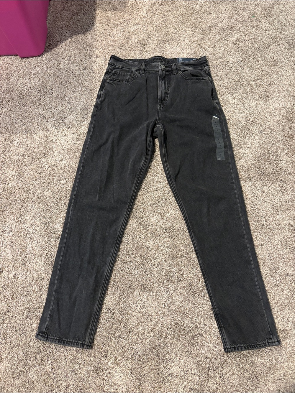 American Eagle Outfitters Women’s Slim Straight Black Jeans